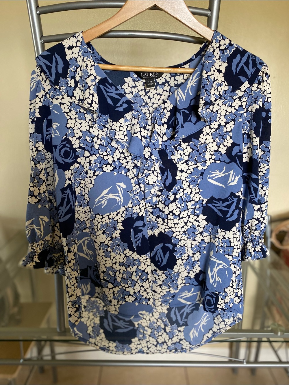 Lauren Ralph Lauren blouse size large